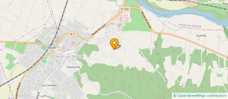 localisation de l'entreprise MONSIEUR BERTRAND SCHWARTZ  LORIOL-SUR-DROME