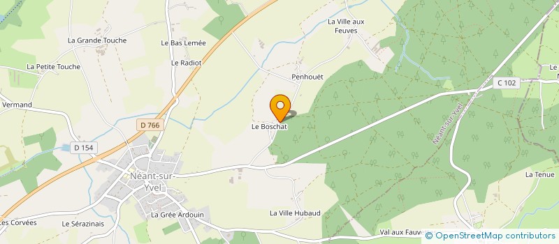 localisation de l'entreprise MONSIEUR BERTRAND SECRET  LE PALAIS-SUR-VIENNE