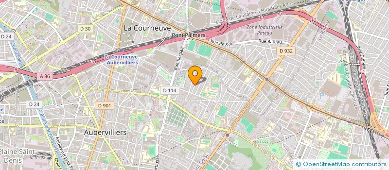 localisation de l'entreprise MONSIEUR BERTRAND SEGERS à AUBERVILLIERS