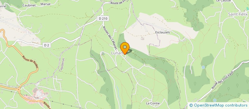 localisation de l'entreprise MONSIEUR BERTRAND SEGUIN  LUNAN