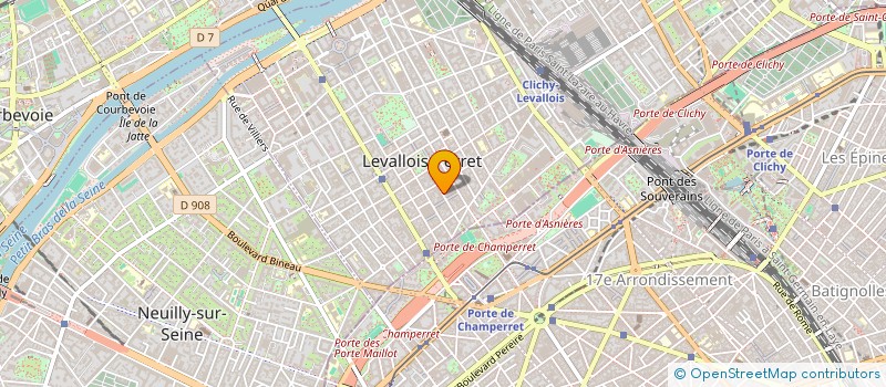 localisation de l'entreprise MONSIEUR BERTRAND SELLE à LEVALLOIS-PERRET