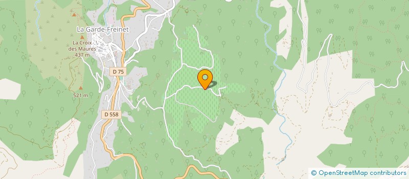 localisation de l'entreprise MONSIEUR BERTRAND SELVA  LA GARDE-FREINET