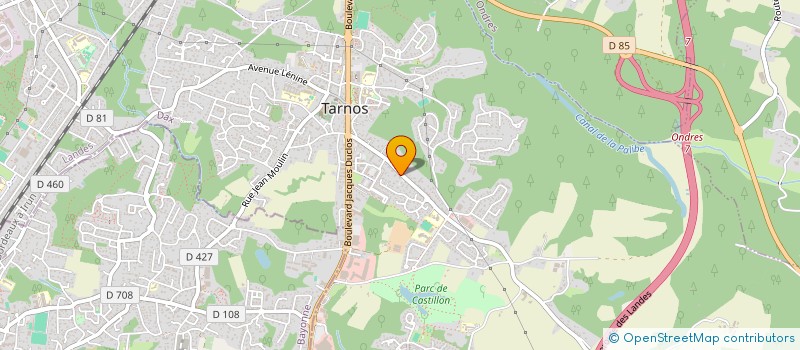 localisation de l'entreprise MONSIEUR BERTRAND SERS  TARNOS