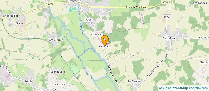 localisation de l'entreprise MONSIEUR BERTRAND SINTURET à CHAZELLES
