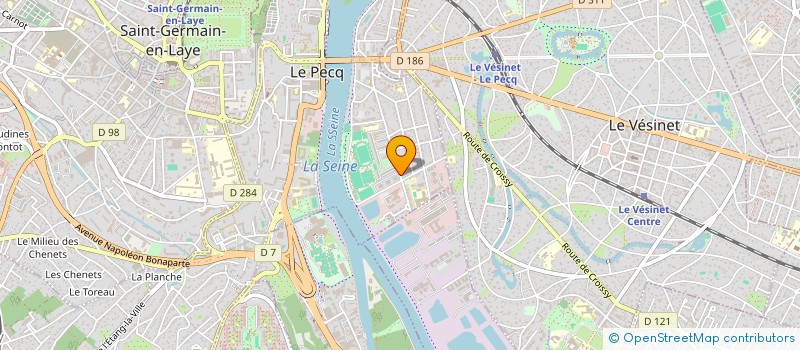 localisation de l'entreprise MONSIEUR BERTRAND SLASKI  LE PECQ