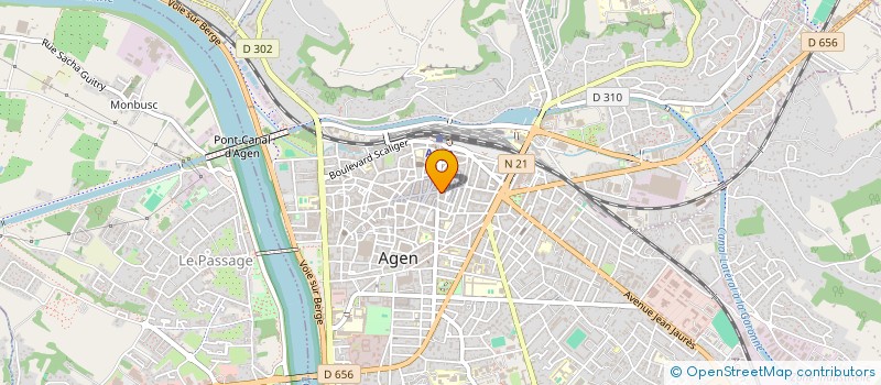 localisation de l'entreprise MONSIEUR BERTRAND SOLES à AGEN
