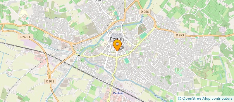 localisation de l'entreprise MONSIEUR BERTRAND SOUABE  PERTUIS