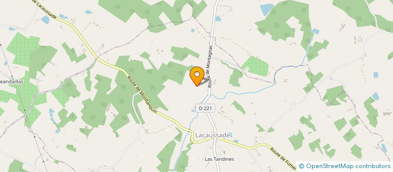 localisation de l'entreprise MONSIEUR BERTRAND STEENEBRUGGEN  LACAUSSADE