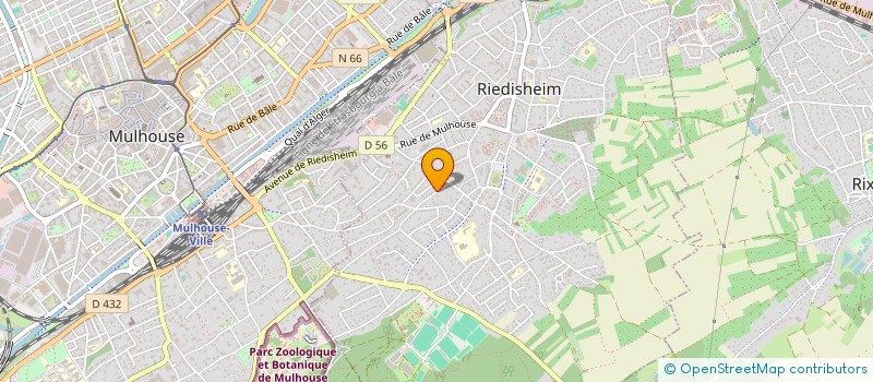 localisation de l'entreprise MONSIEUR BERTRAND STEIB à RIEDISHEIM