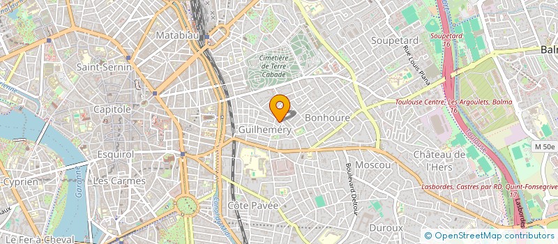 localisation de l'entreprise MONSIEUR BERTRAND SUBRA à TOULOUSE