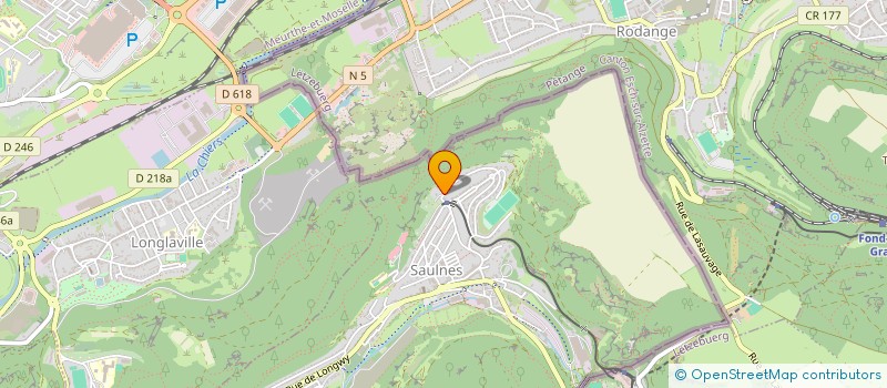 localisation de l'entreprise MONSIEUR BERTRAND SZAMEITAT  SAULNES