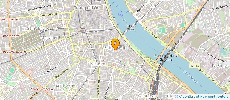 localisation de l'entreprise MONSIEUR BERTRAND TCHAKOUNTE à BORDEAUX