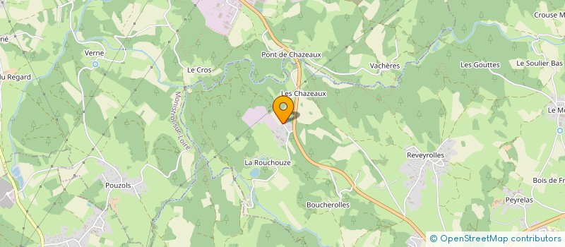 localisation de l'entreprise MONSIEUR BERTRAND TEYSSIER ROSINE  SAINTE-SIGOLENE