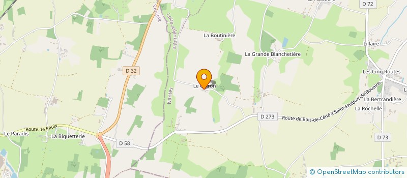 localisation de l'entreprise MONSIEUR BERTRAND THABARD  MACHECOUL-SAINT-MEME