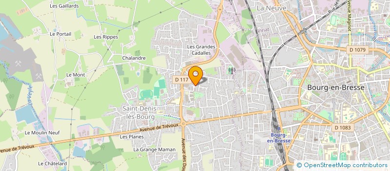 localisation de l'entreprise MONSIEUR BERTRAND THERESE à SAINT-DENIS-LES-BOURG