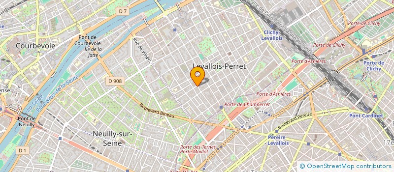 localisation de l'entreprise MONSIEUR BERTRAND THIBAULT à LEVALLOIS-PERRET