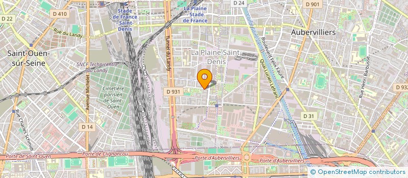 localisation de l'entreprise MONSIEUR BERTRAND TILLAY  SAINT-DENIS