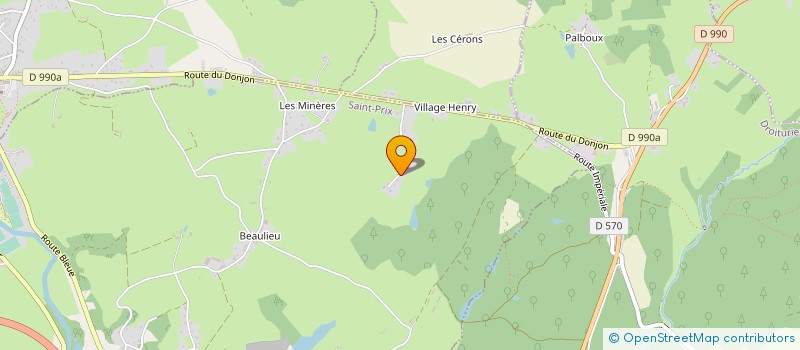 localisation de l'entreprise MONSIEUR BERTRAND TOMBEUR à SAINT-PRIX