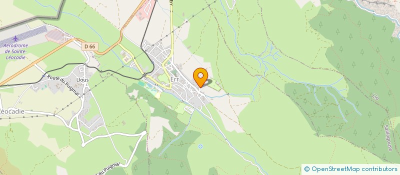 localisation de l'entreprise MONSIEUR BERTRAND TREBAOL  ERR