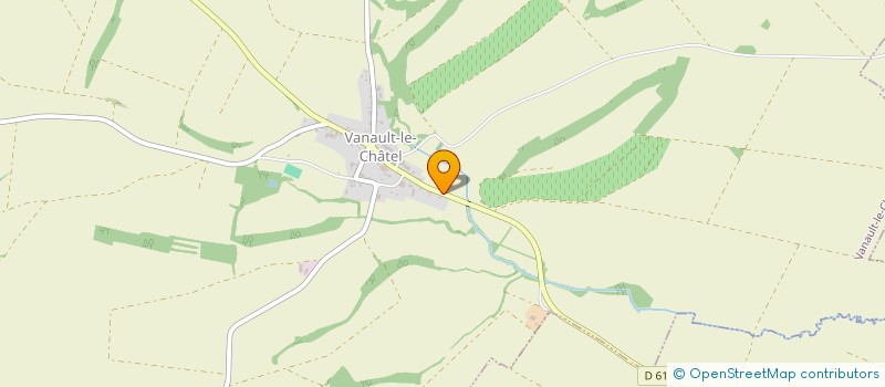 localisation de l'entreprise MONSIEUR BERTRAND TREPO  VANAULT-LE-CHATEL