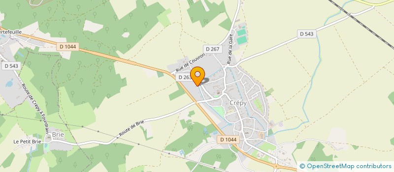 localisation de l'entreprise MONSIEUR BERTRAND VAROQUEAUX  LAVAL-EN-LAONNOIS