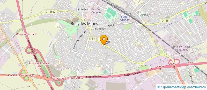 localisation de l'entreprise MONSIEUR BERTRAND VASSEUR à BULLY-LES-MINES