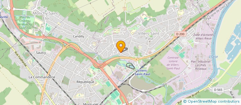 localisation de l'entreprise MONSIEUR BERTRAND VENADIAMBU  VILLERS-SAINT-PAUL