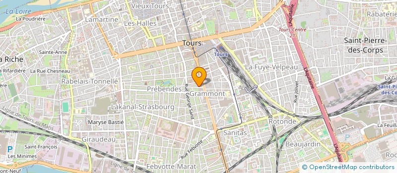 localisation de l'entreprise MONSIEUR BERTRAND VERGER à TOURS