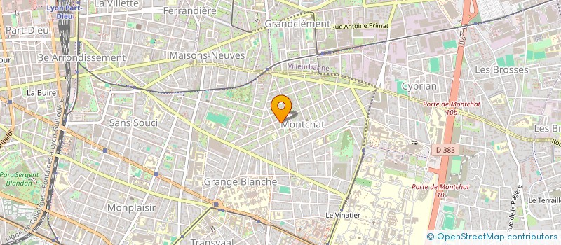 localisation de l'entreprise MONSIEUR BERTRAND VERNAISON à LYON