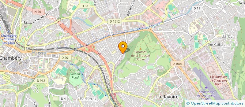 localisation de l'entreprise MONSIEUR BERTRAND VIALLET  LA RAVOIRE