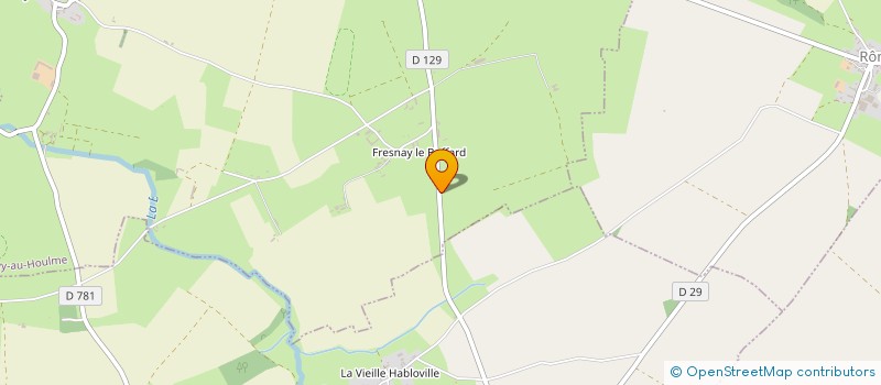 localisation de l'entreprise MONSIEUR BERTRAND VICTOIRE à HABLOVILLE