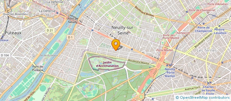 localisation de l'entreprise MONSIEUR BERTRAND WEYDERT à NEUILLY-SUR-SEINE