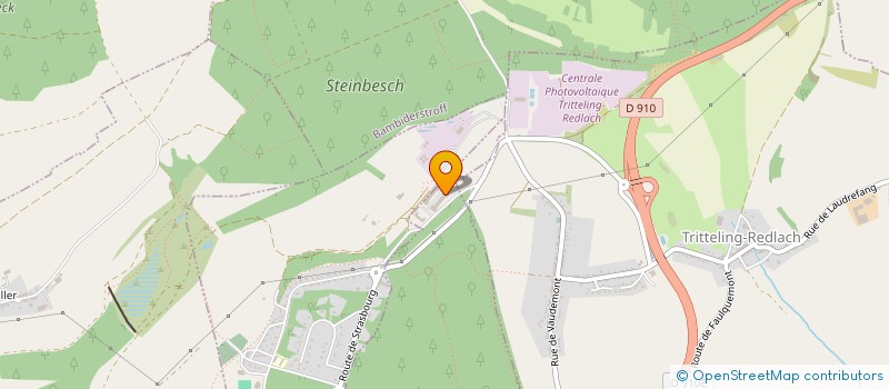 localisation de l'entreprise MONSIEUR BERTRAND WILHELM à FAULQUEMONT