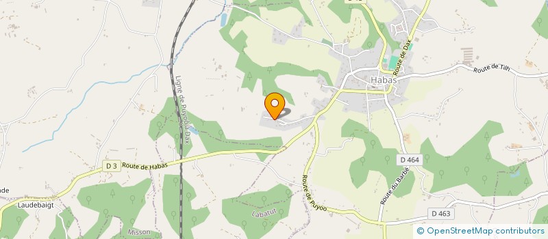 localisation de l'entreprise MONSIEUR BERTRAND WISLEZ  HABAS