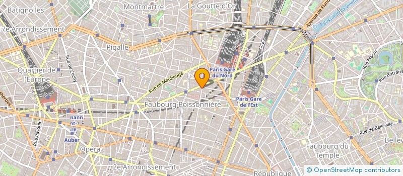 localisation de l'entreprise MONSIEUR BERTRAND ZAVIDOVIQUE  PARIS