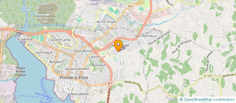 localisation de l'entreprise MONSIEUR BERY VALMOND  LES ABYMES