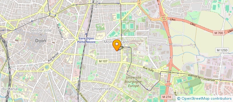localisation de l'entreprise MONSIEUR BERYL LAUDET  DIJON