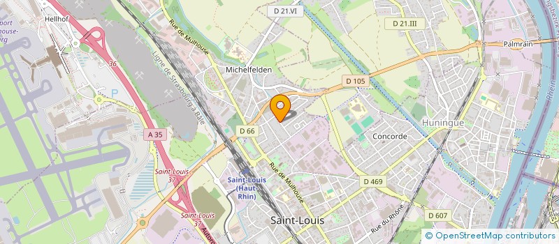 localisation de l'entreprise MONSIEUR BESART QIRIQI à SAINT-LOUIS