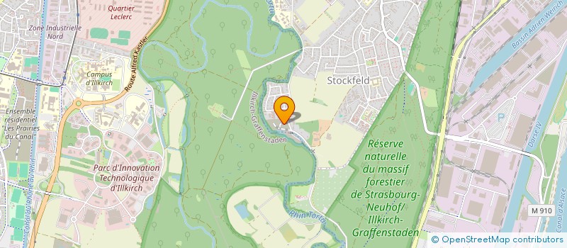 localisation de l'entreprise MONSIEUR BESHER JARAD  STRASBOURG