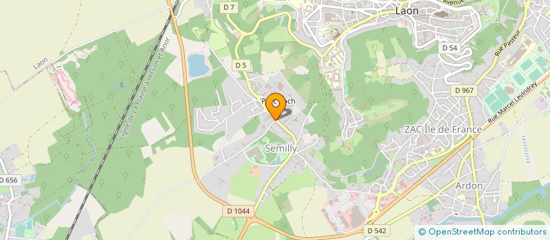 localisation de l'entreprise MONSIEUR BESIM SACIRI à LAON