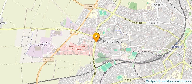localisation de l'entreprise MONSIEUR BESIM UKAJ à MAINVILLIERS