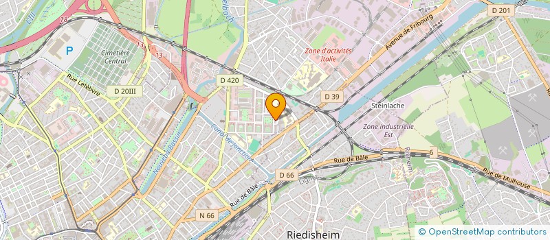 localisation de l'entreprise MONSIEUR BESIM ZASKOKU  MULHOUSE