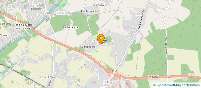 localisation de l'entreprise MONSIEUR BESIR RAMCILOVIC  CHECY