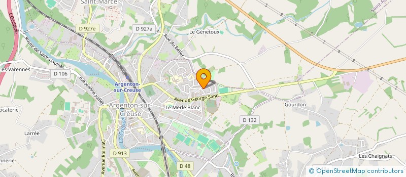 localisation de l'entreprise MONSIEUR BESMELLAH HABIBI à ARGENTON-SUR-CREUSE