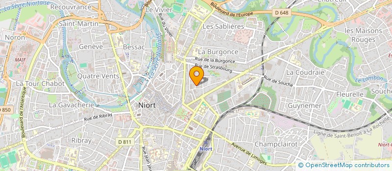 localisation de l'entreprise MONSIEUR BESMELLAH HAJIZADA à NIORT