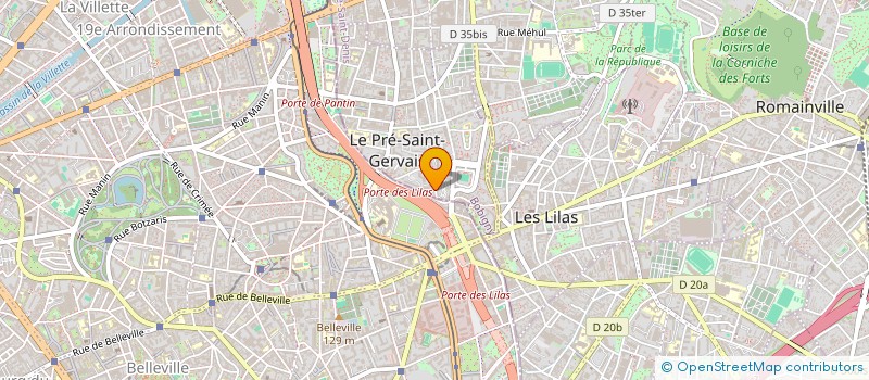 localisation de l'entreprise MONSIEUR BESMEN MOHAMED-RAHMANI à LE PRE-SAINT-GERVAIS