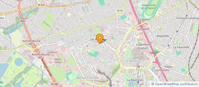 localisation de l'entreprise MONSIEUR BESMIR BEQIRI  TOULOUSE