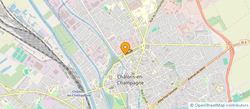 localisation de l'entreprise MONSIEUR BESMIR LESKAJ  CHALONS-EN-CHAMPAGNE