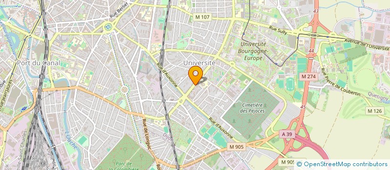 localisation de l'entreprise MONSIEUR BESMIR TAFILI  DIJON