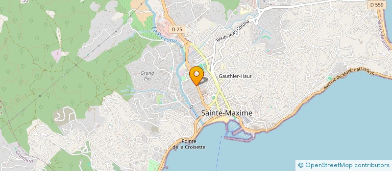 localisation de l'entreprise MONSIEUR BESNARD HATCHADOURIAN à SAINTE-MAXIME